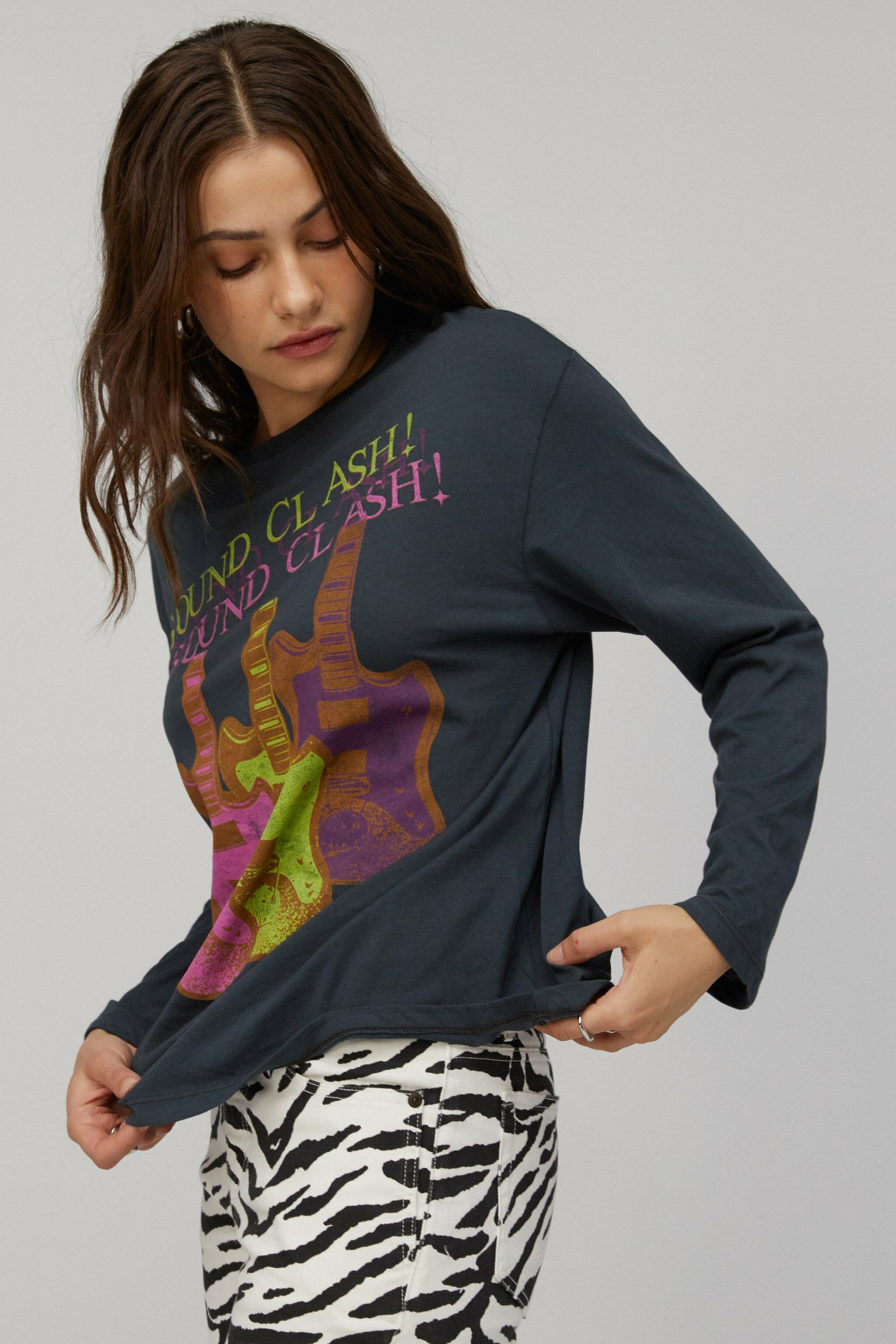 Sound Clash Guitars Crew LS  吉他棉質長袖上衣