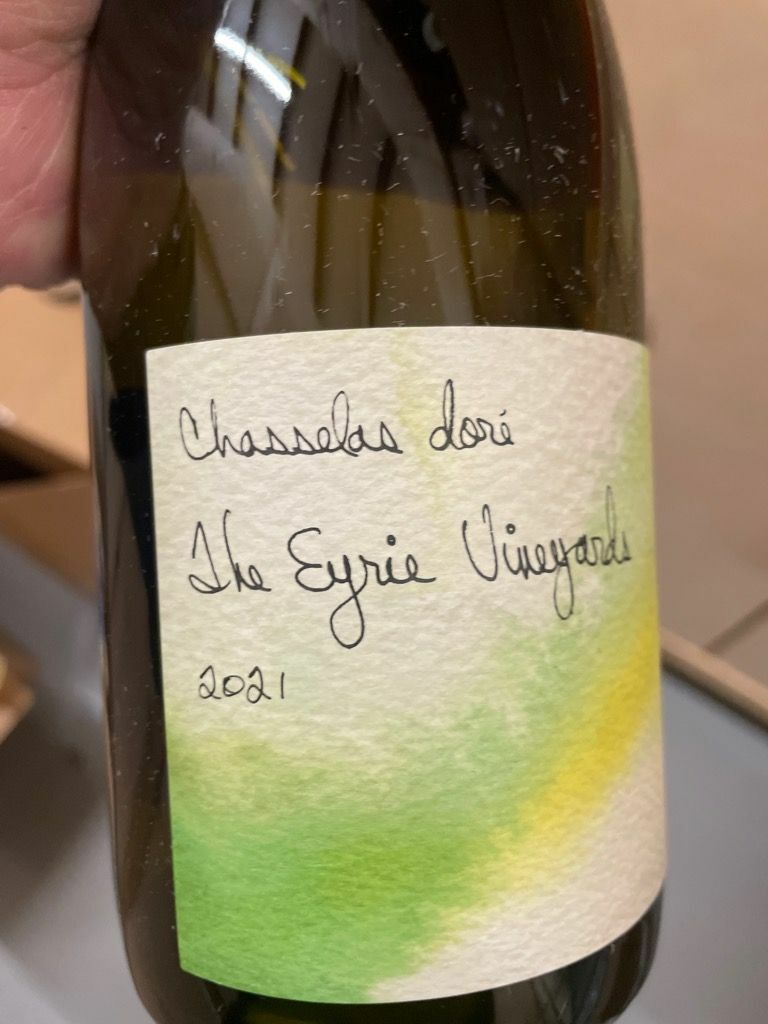 Eyrie Vineyards Chasselas Dore 2021 (RP94)