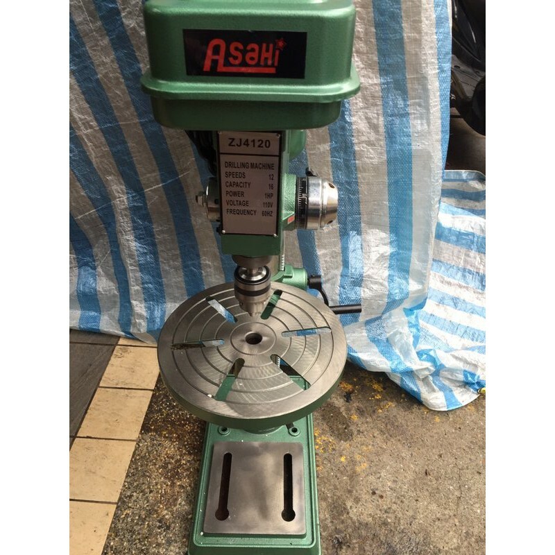 附發票｜ZJ4120 15吋桌上型鑽床｜ 六分夾頭/1hp強力馬達 力山DP15A 3/4hp
