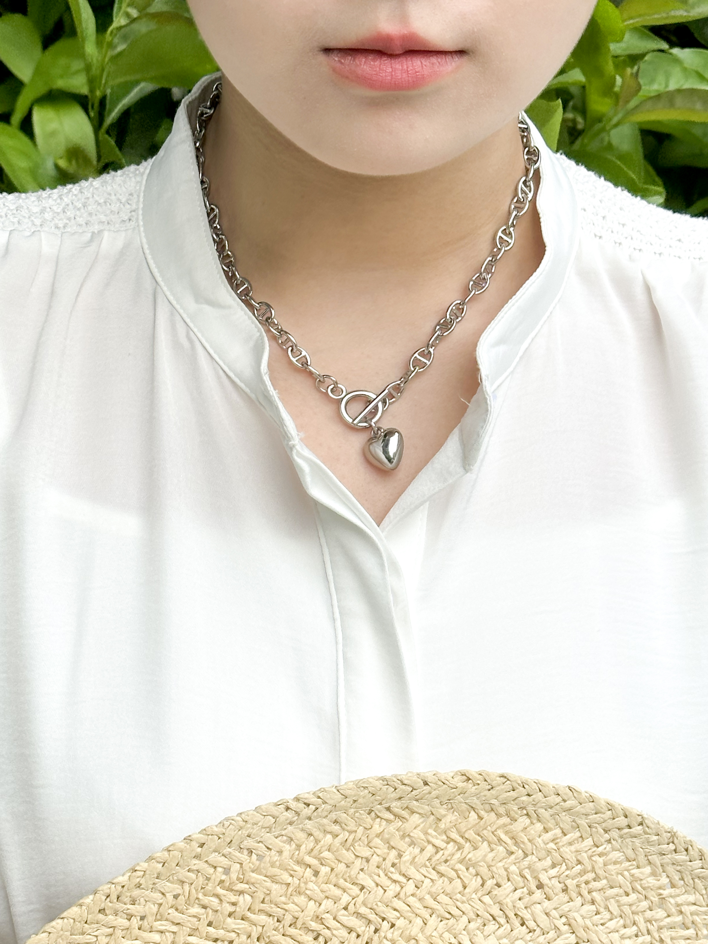 6014 | 心型短款頸鏈