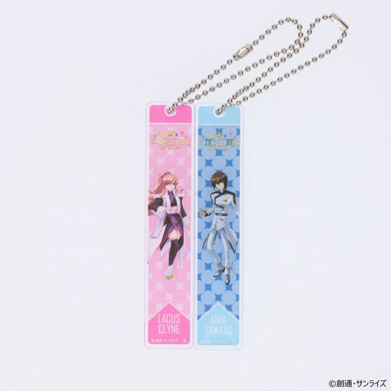 213359 Pbandai 預訂2024/8月 機動戦士ガンダムSEEDシリーズ グランプリ2024　ルームキー風アクリルチャーム（全2種）