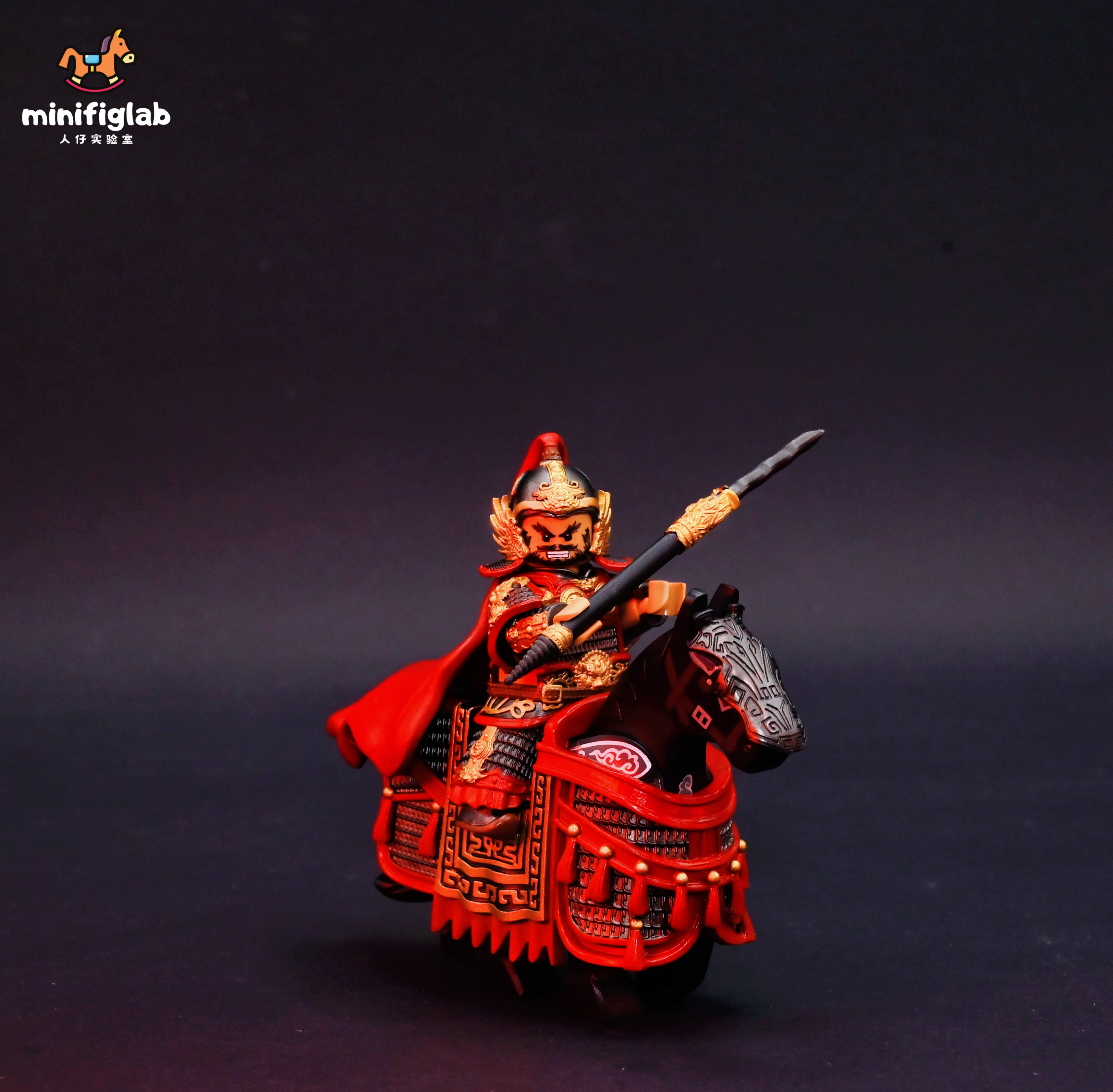 [Minifiglab][Preorder] Three Kingdoms - Zhang Fei [PADprinted]
