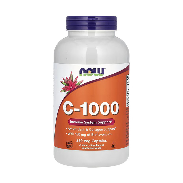 Now Foods, C-1000, With 100 mg of Bioflavonoids, 250 Veg Capsules