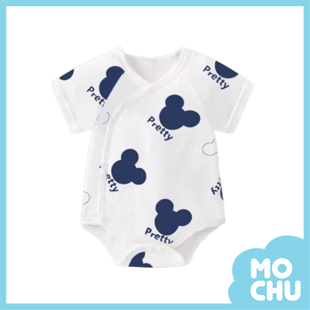 卡通鼠短袖包屁衣