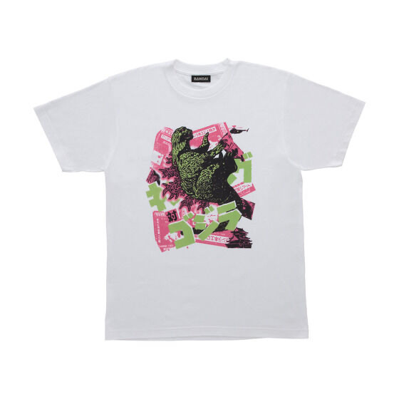 Pbandai 預訂2024/5月 ゴジラ Tシャツ feat.STUDIO696 ゴジラ（キングコング対ゴジラ）柄