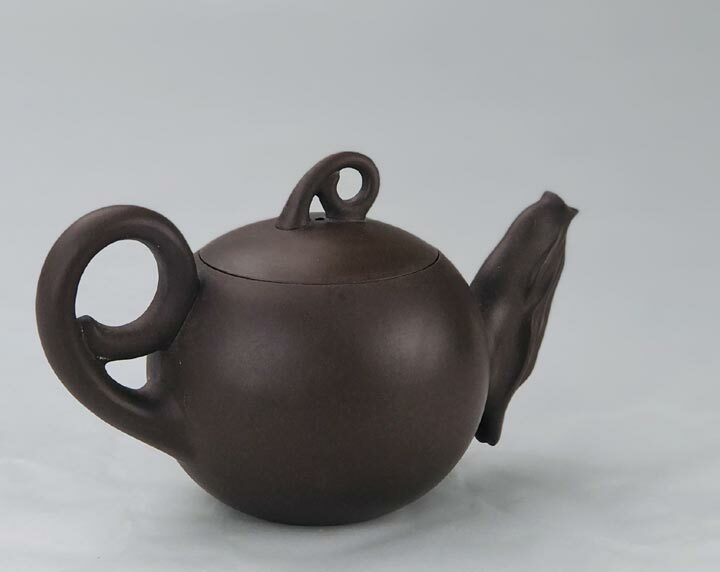 鹿港窯禮品館│意象紫砂茶壺【長長久久99紀念壺】紫砂泥