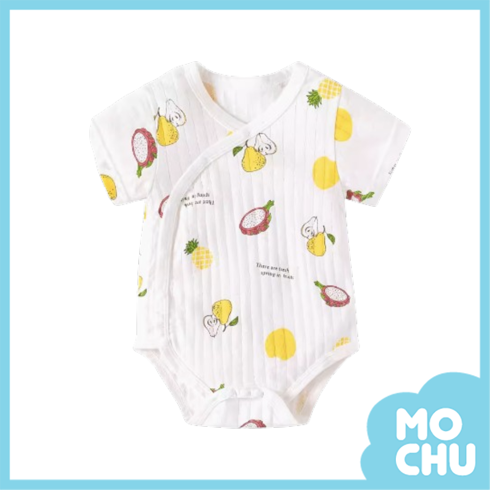 繽紛水果短袖三角包屁衣