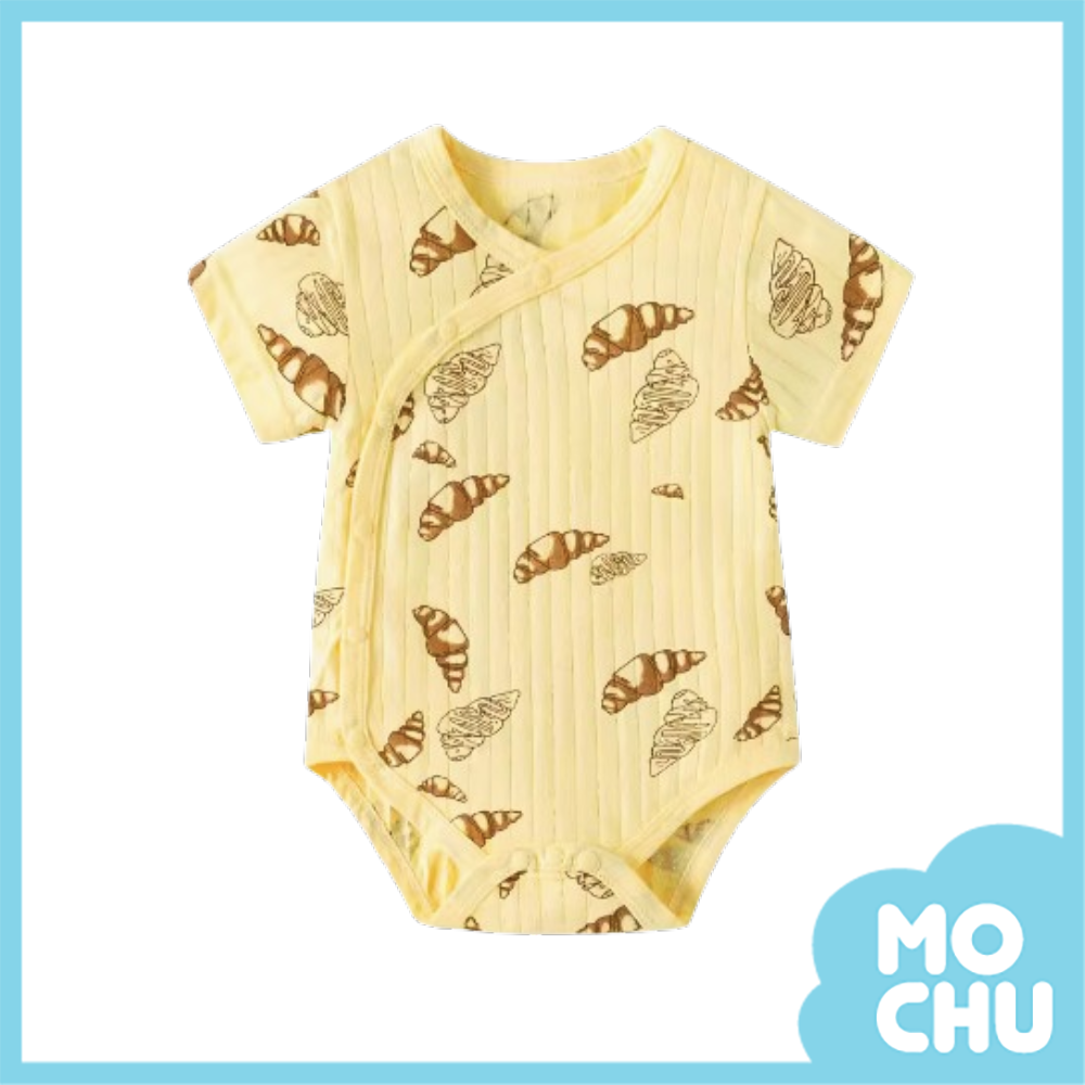 牛角麵包短袖三角包屁衣