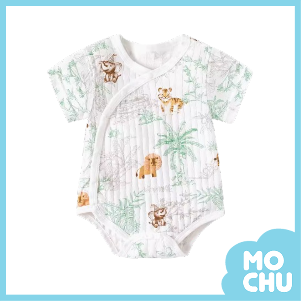 奇幻森林短袖三角包屁衣