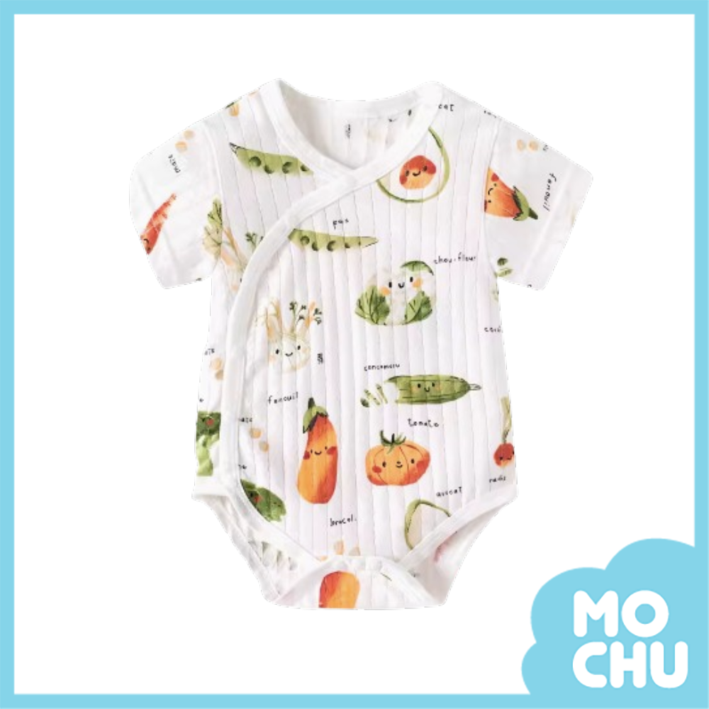 蔬果樂園短袖三角包屁衣