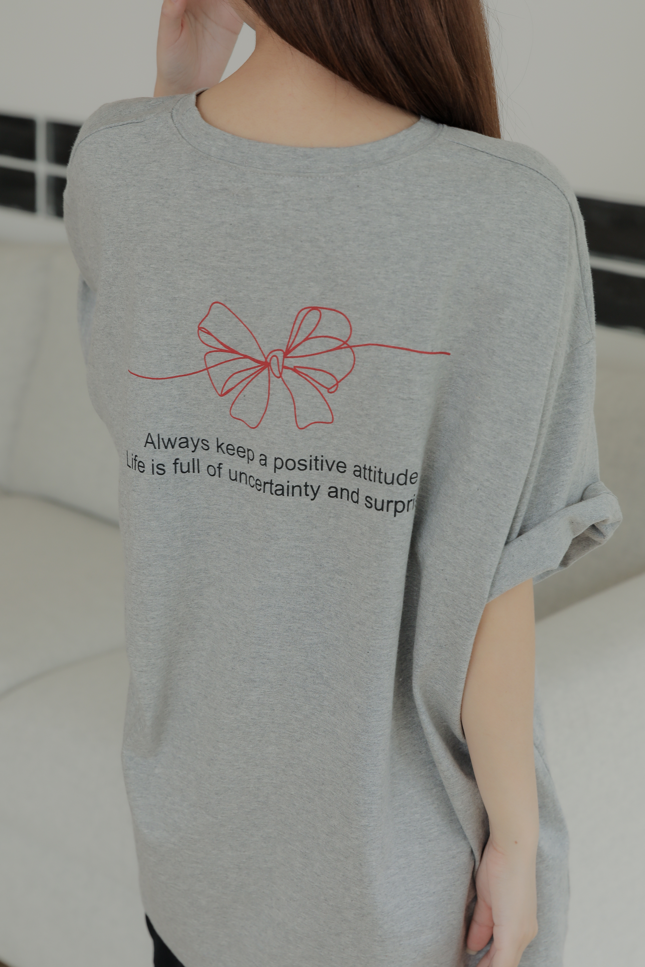 【Discount】Gift Ribbon T-shirt #短T