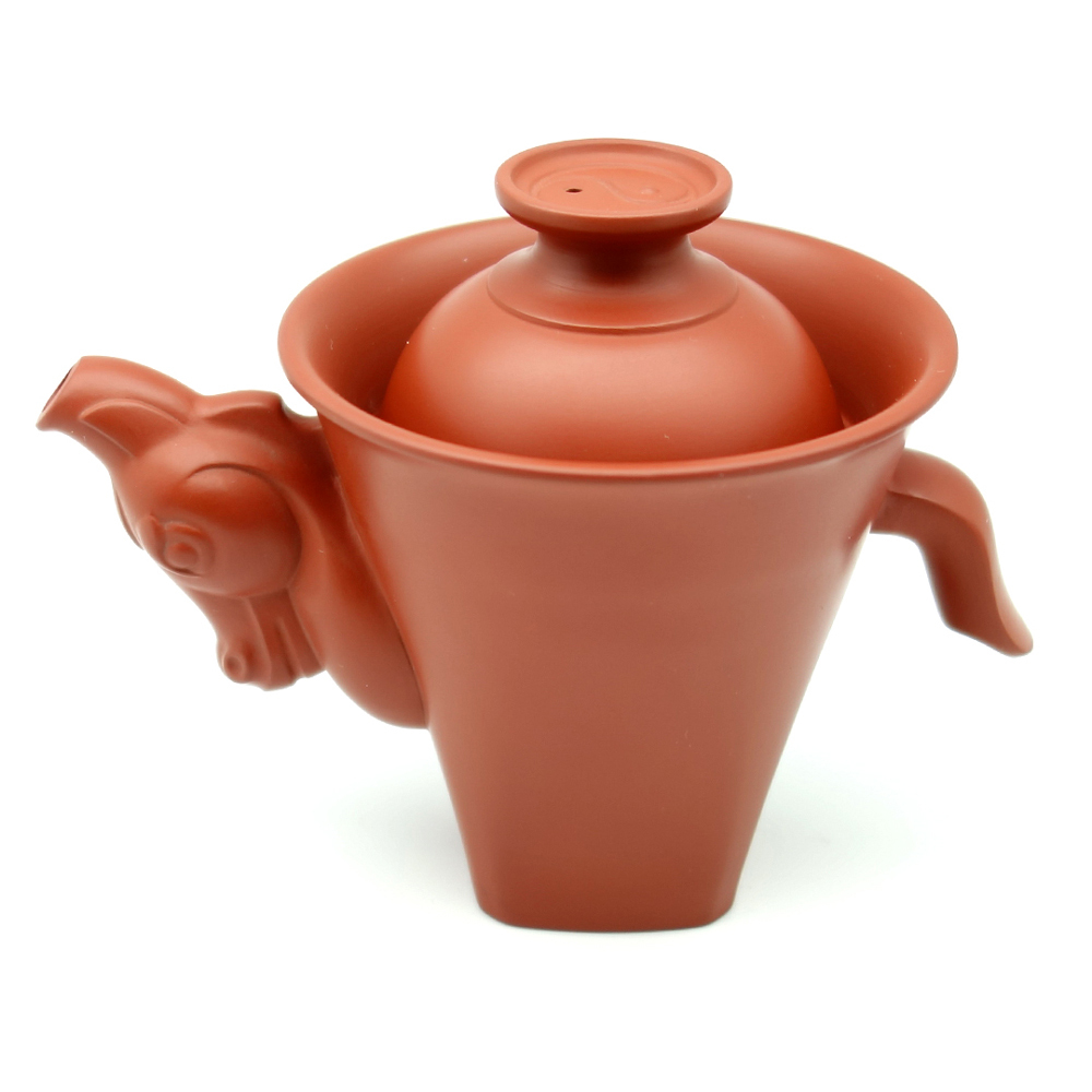 高虛扁】全手工珍藏紅皮龍典雅紫砂茶壺– Cha-Tailor Tea Specialist