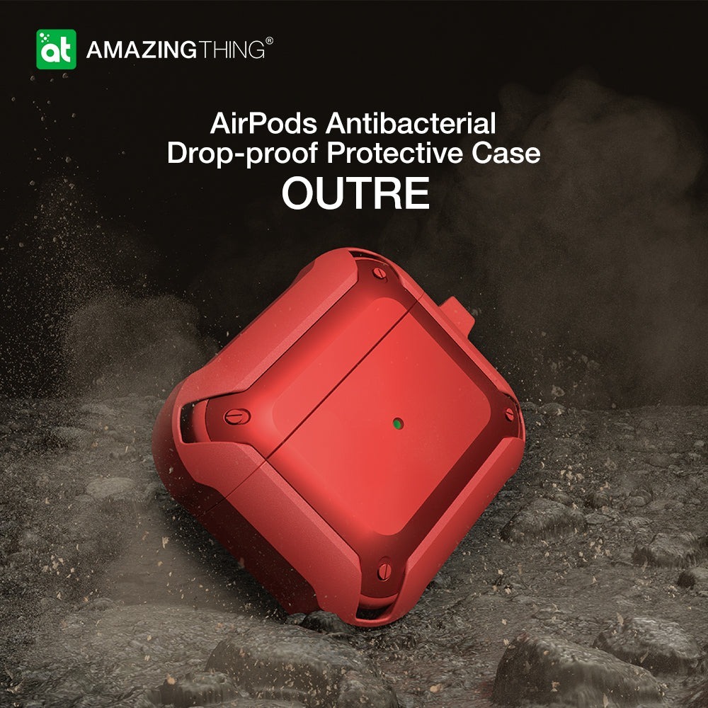 AMAZINGTHING OUTRE 第3代Airpods 軍用級菌防撞保護套 [3色]