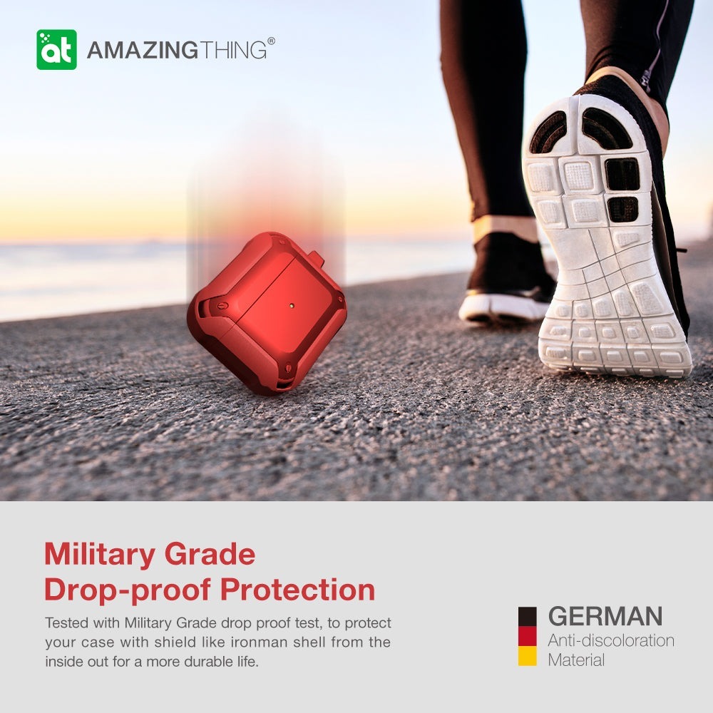 AMAZINGTHING OUTRE 第3代Airpods 軍用級菌防撞保護套 [3色]