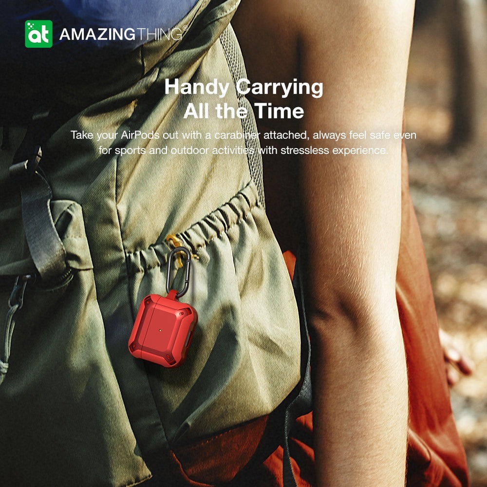 AMAZINGTHING OUTRE 第3代Airpods 軍用級菌防撞保護套 [3色]