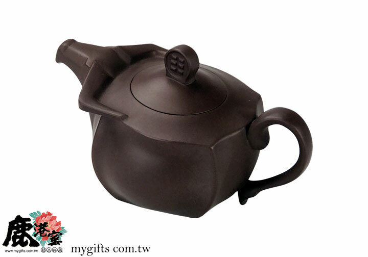 鹿港窯禮品館│意象紫砂茶壺【牛轉乾坤】