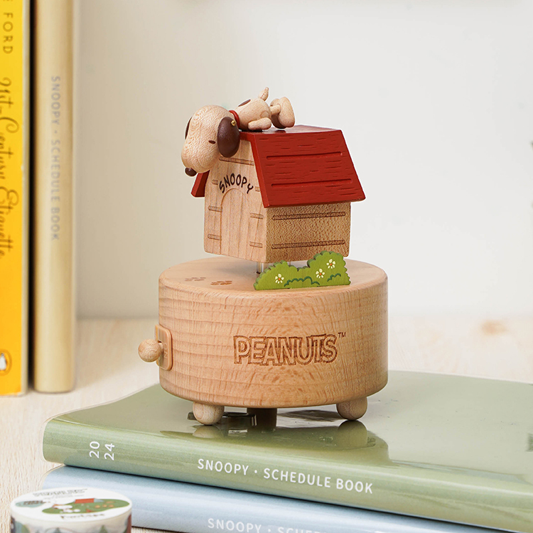 Snoopy Dog House．Jumping Music Box｜Wooderful life
