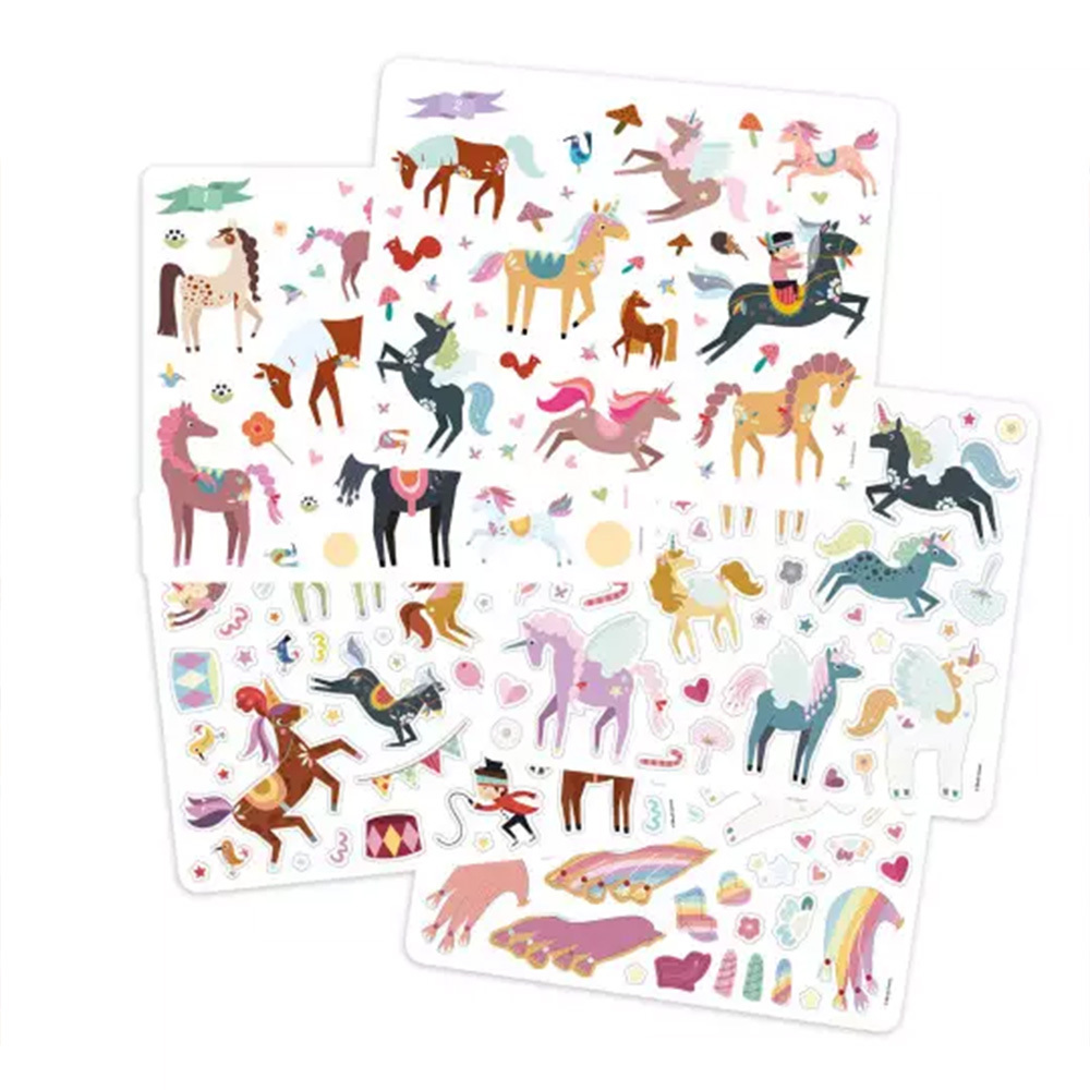 Unicorn And Horse Stickers