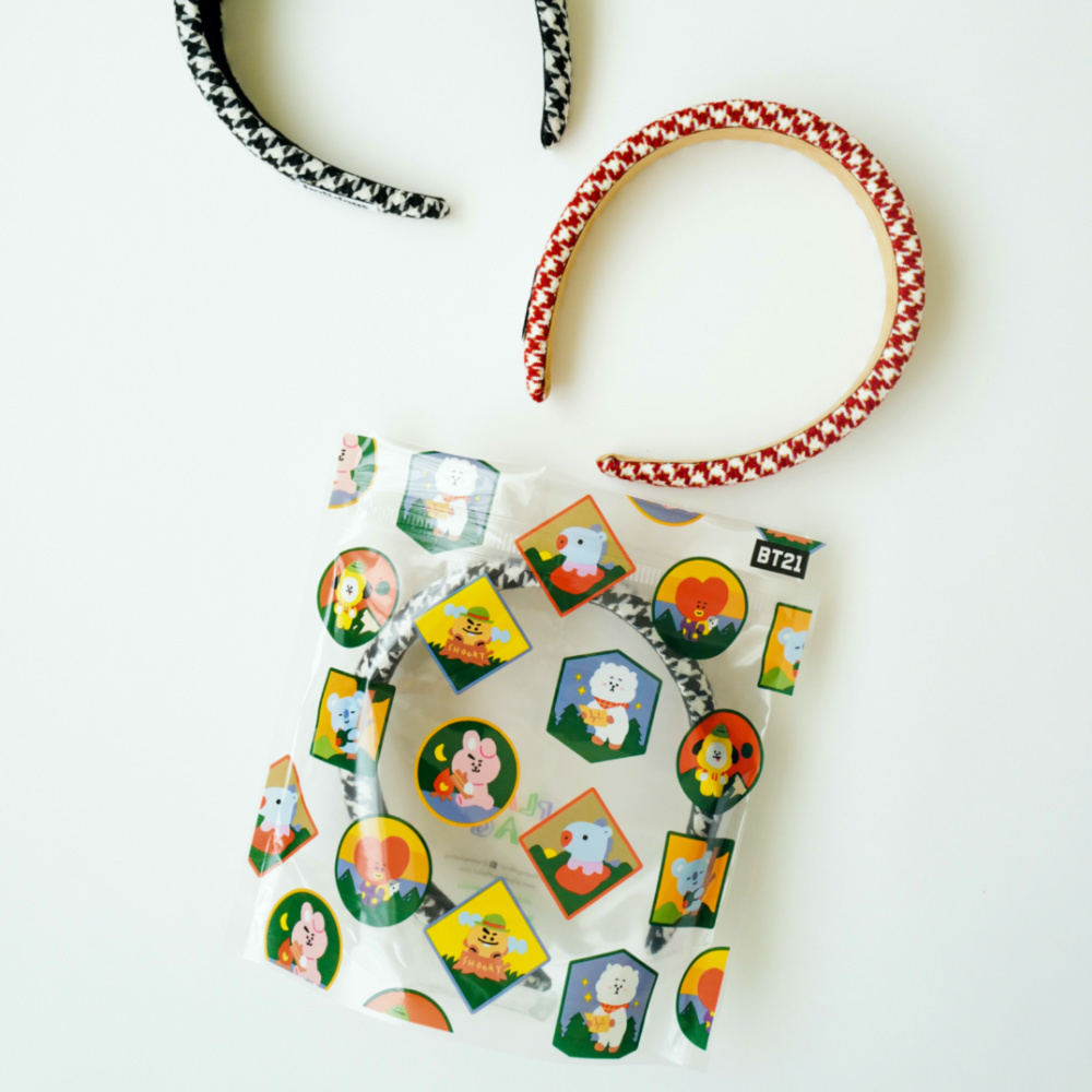 PLAY BAG BT21 環保徽章抗菌魔鬼氈夾鏈袋(小型/10入)