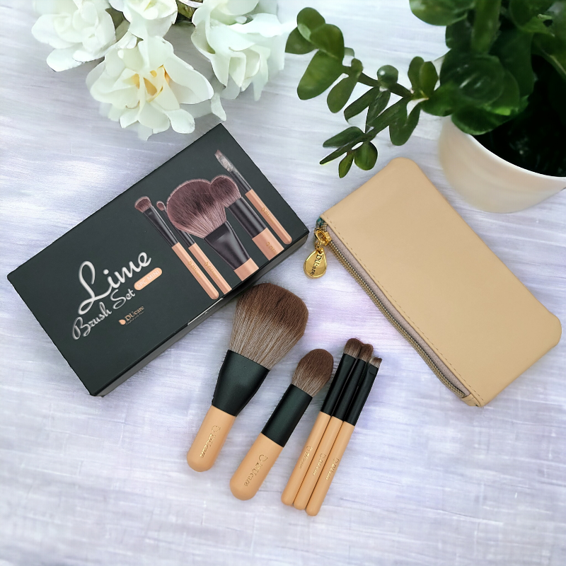 DUcare - [5 Pack] Mini Portable Makeup Brush Set