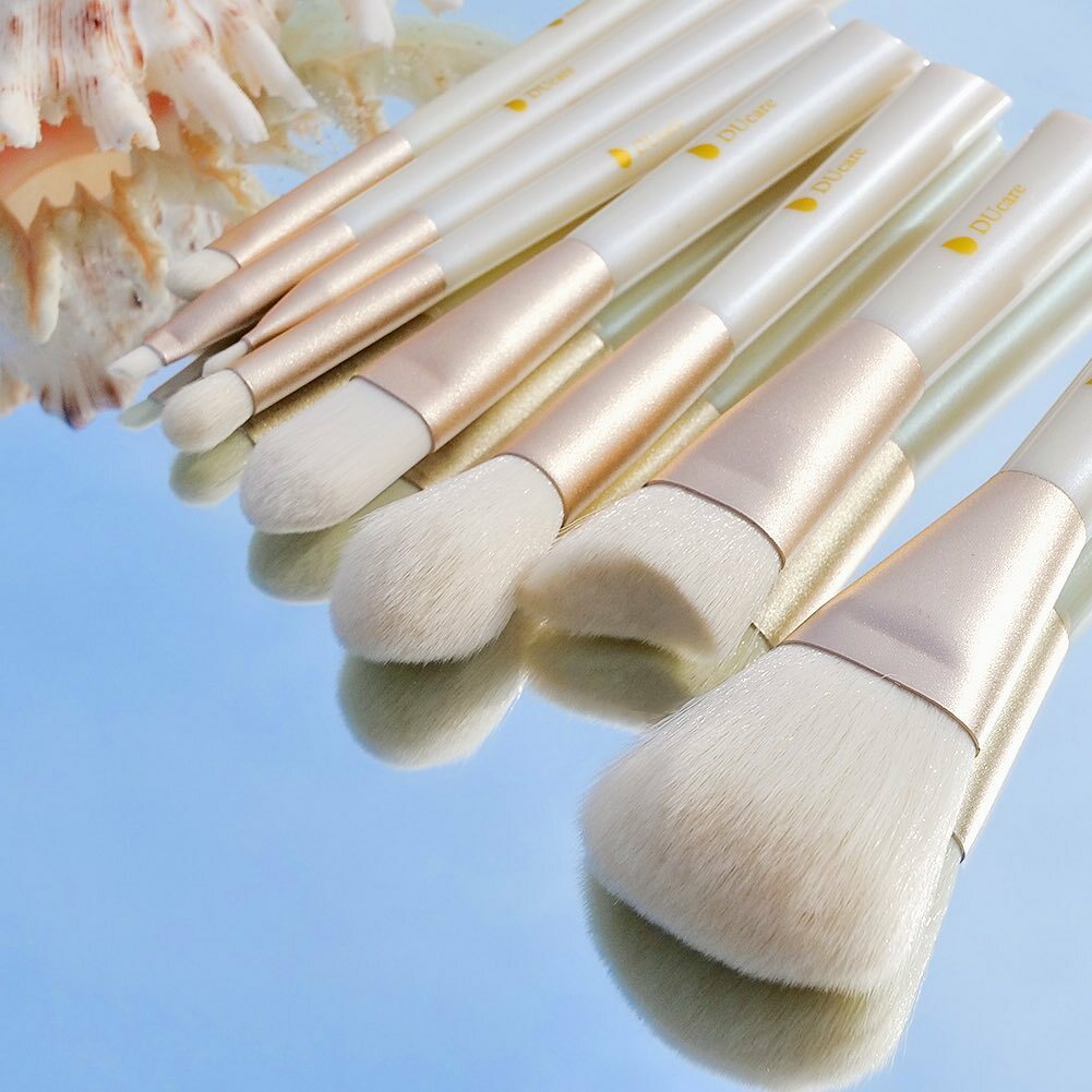 DUcare - [8 Pack] Pearl Color Makeup Brush Set
