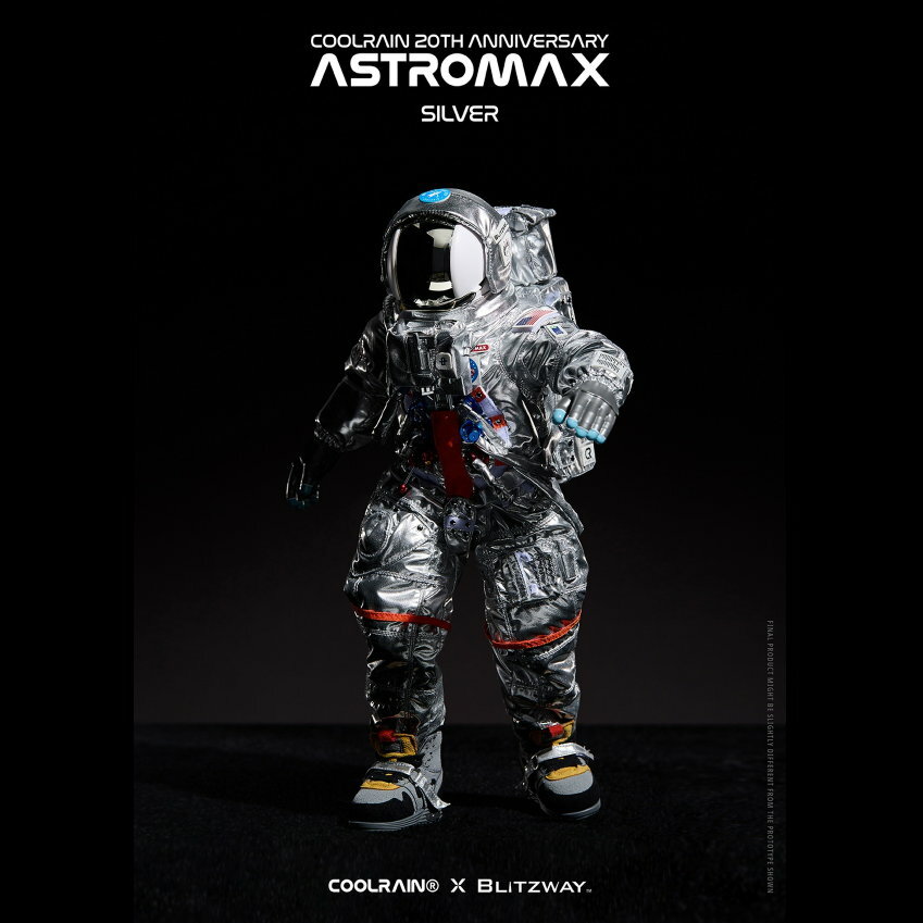 Coolrain x Blitzway: 1/6 太空人 銀色