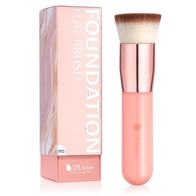 DUcare - Flat foundation brush (Pink) DS001-2