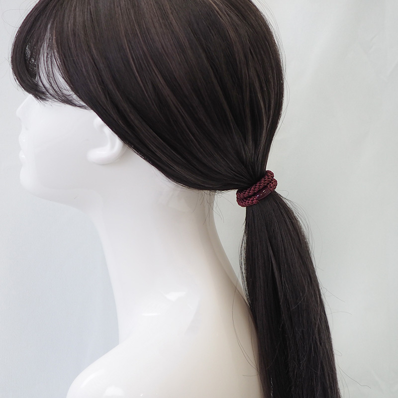 繩狀髮圈/時尚色系 3入