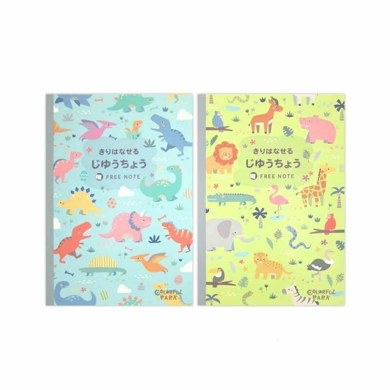 可撕式筆記本/彩色公園
