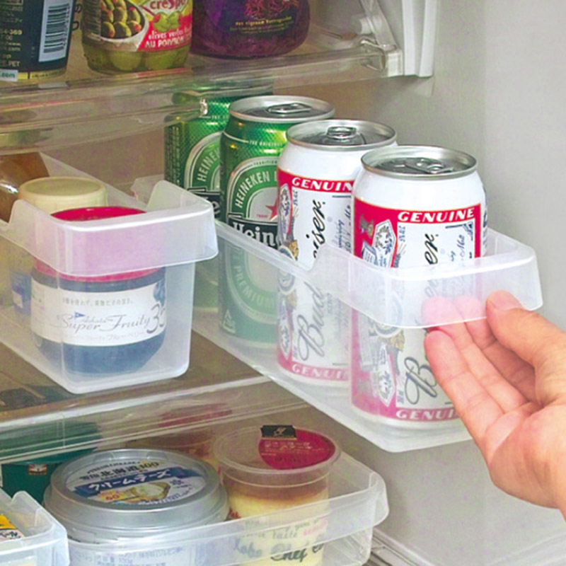 冰箱收納盒/透明 深型