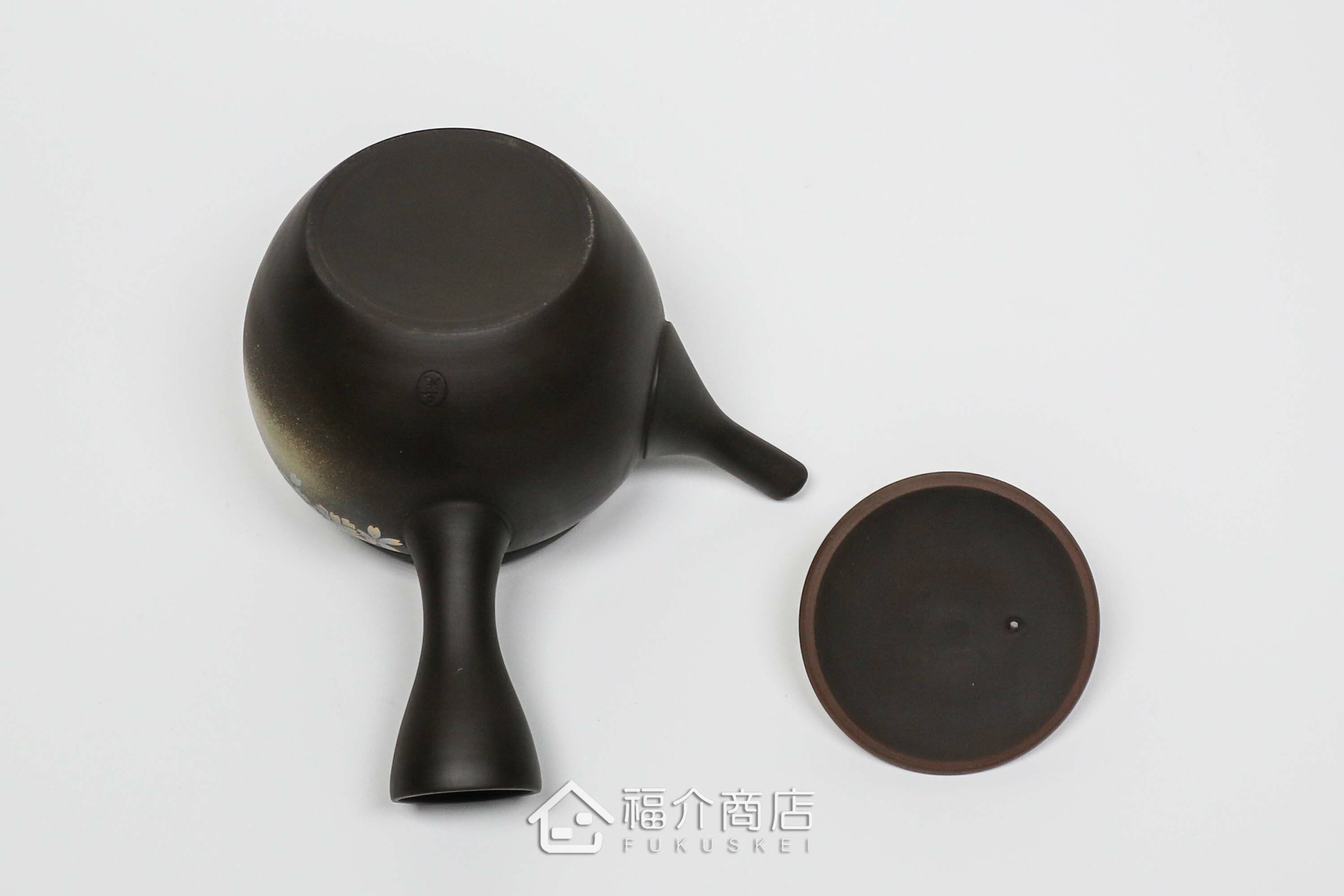 泡茶用的300ml櫻鶴造型陶壺