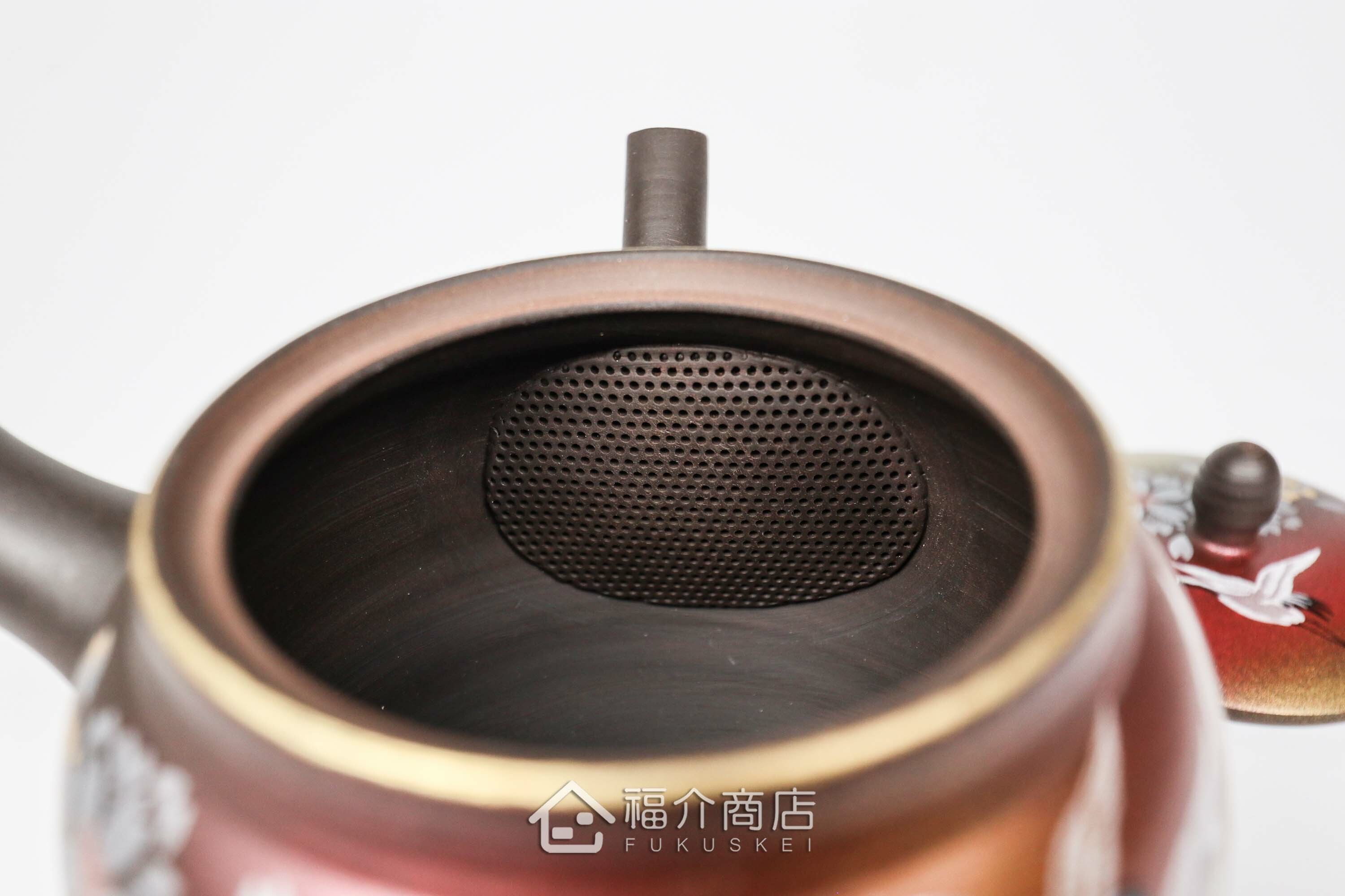 泡茶用的300ml櫻鶴造型陶壺