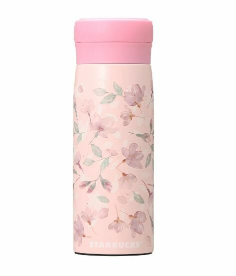 [現貨回饋出清]  日本星巴克櫻花杯SAKURA2024 不鏽鋼瓶自然色 325ml