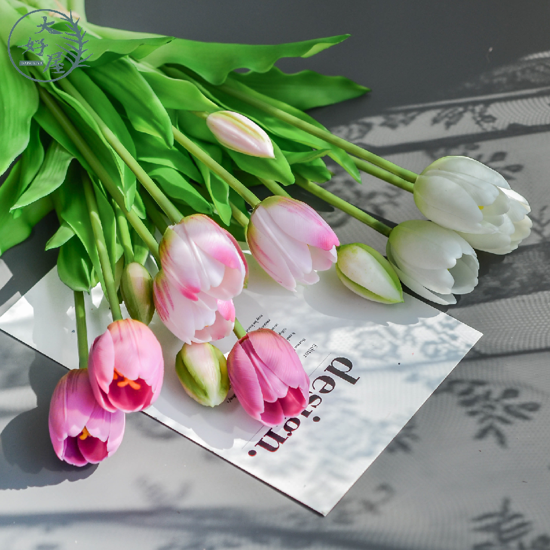 仿真水潤手感鬱金香【束】