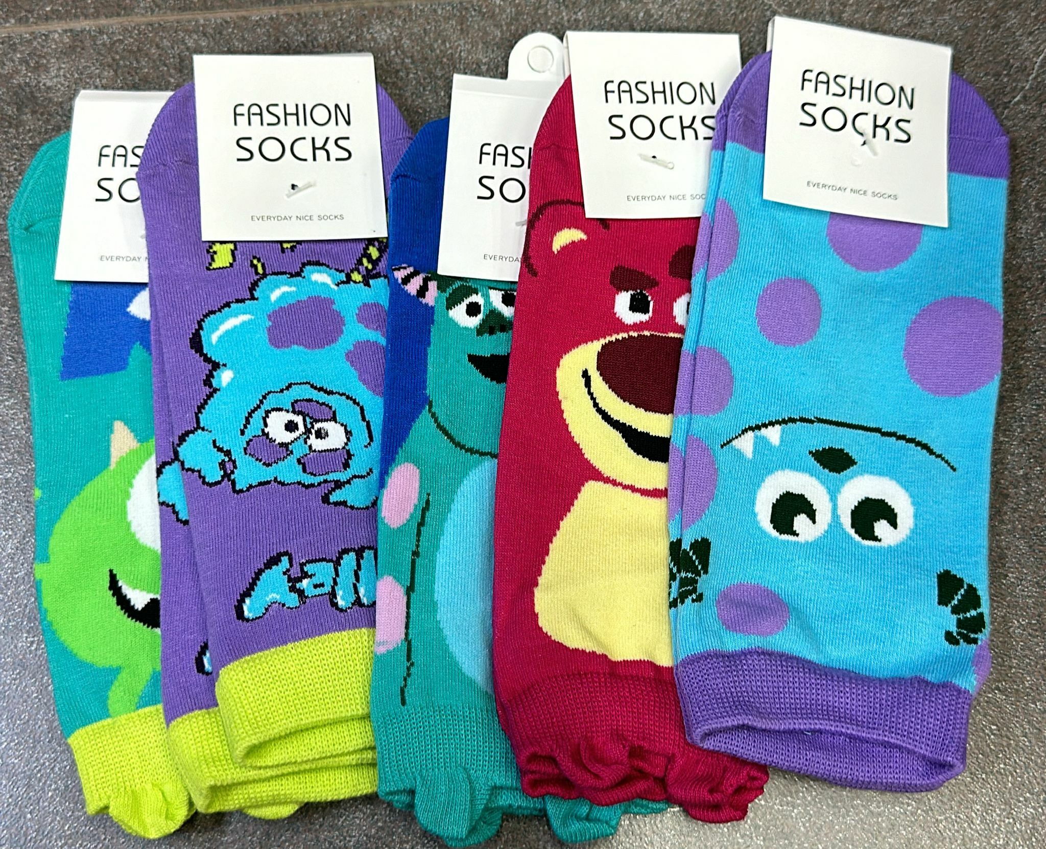 cc9901 公仔襪 $49/1套 $95/2套