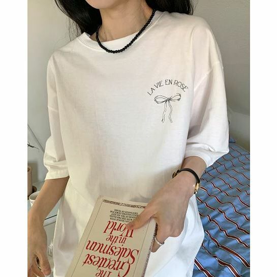 88520 前後蝴蝶結短袖