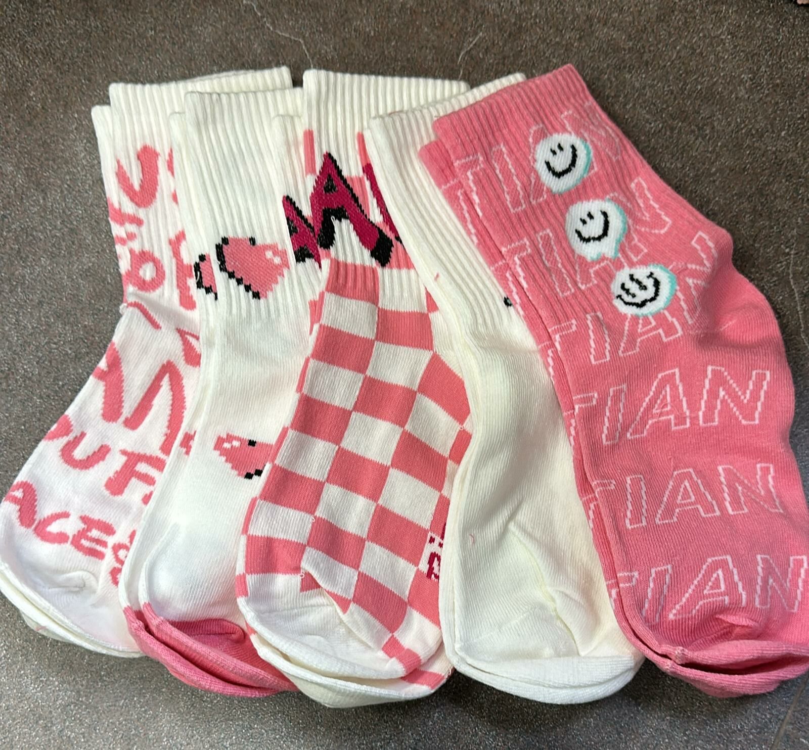 cc9904 圖案襪 $55/套$99/ 2套