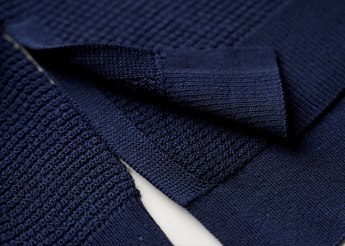 春眠谷口針織長袖罩衫-夜遊曲