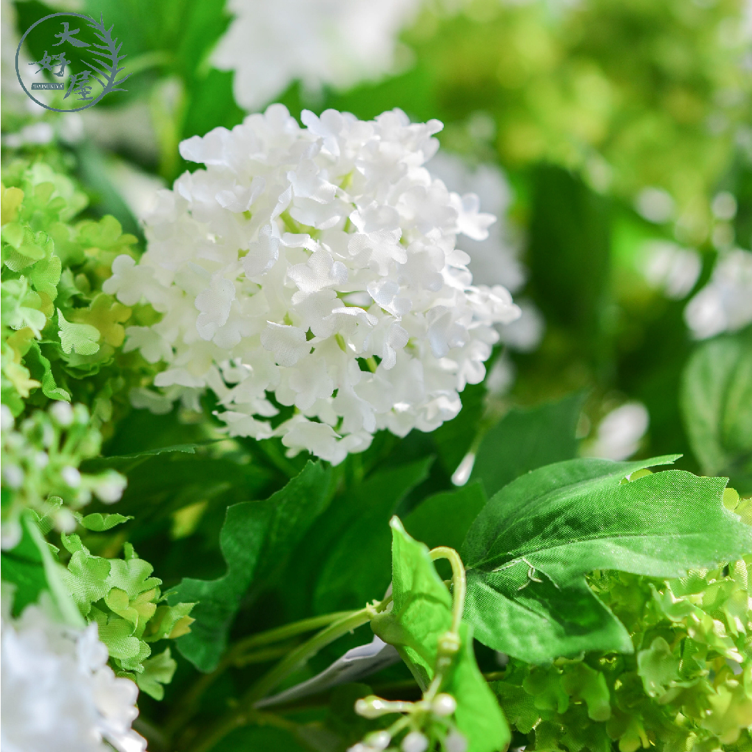 仿真雪球花