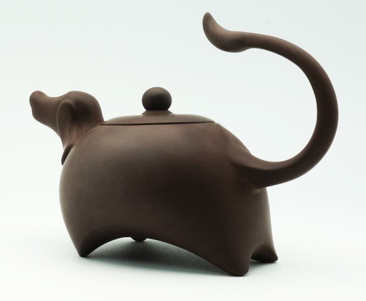 意象十二生肖【狗來富】 紫砂泥