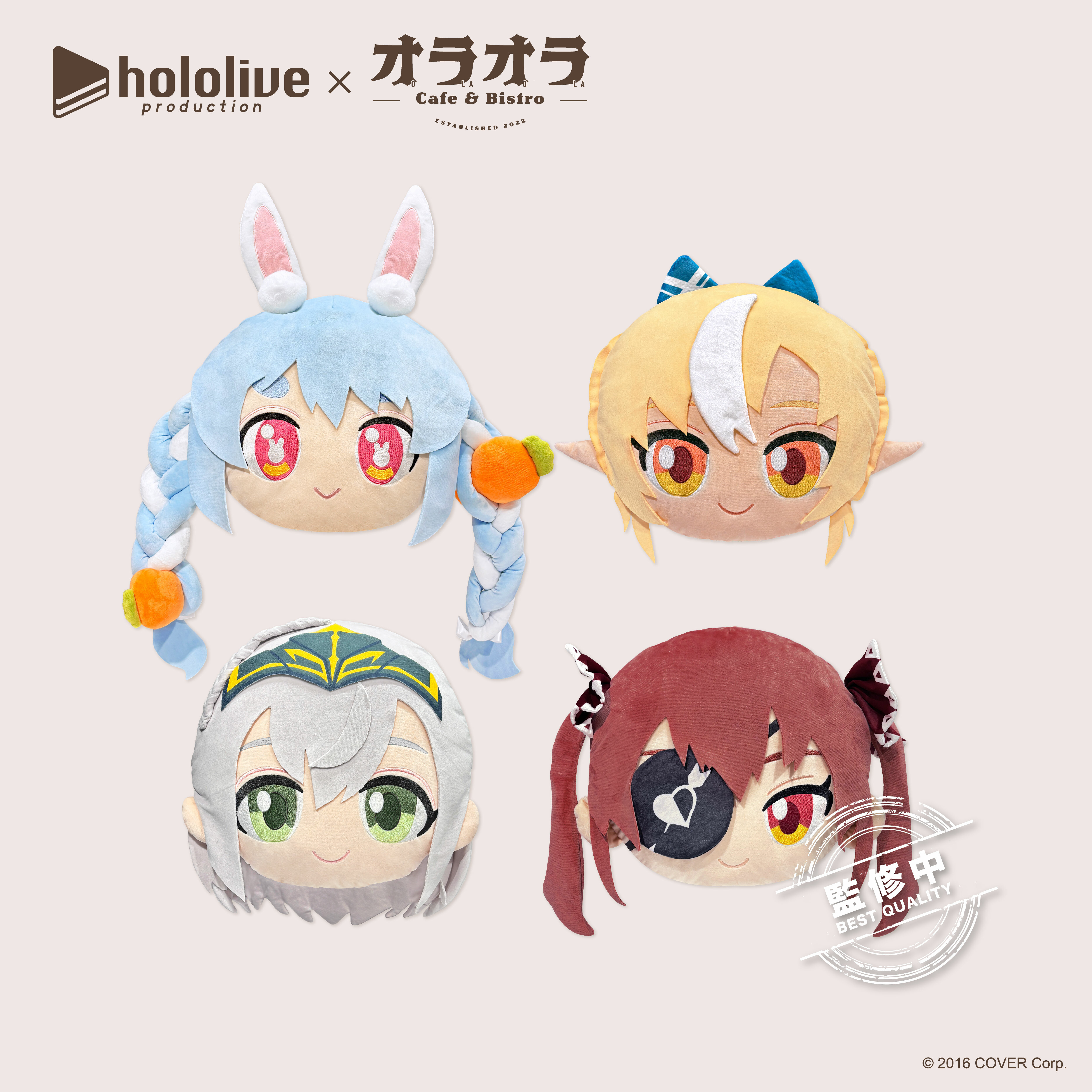 hololive-立體大頭抱枕-三期生