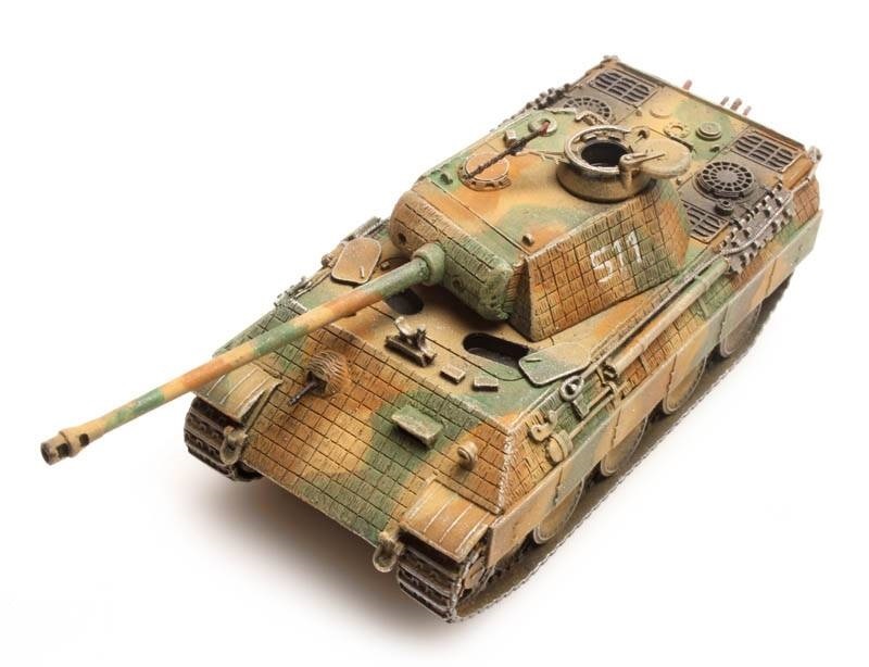 Artitec 387.156 HO規 Panther Ausf A, Zimmerit, camo 豹式坦克.迷彩