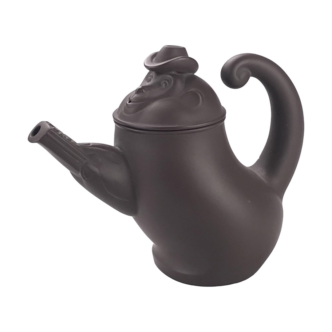 意象紫砂茶壺【猴禮讚】
