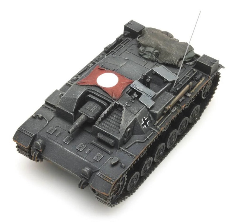 Artitec 387.321 HO規 Sturmgeschütz III Ausf A-1 Grau 坦克