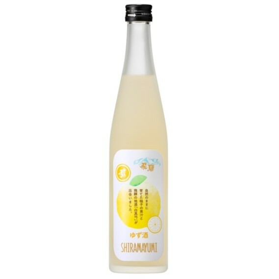 蒲酒造場 白真弓 柚子酒 500mL