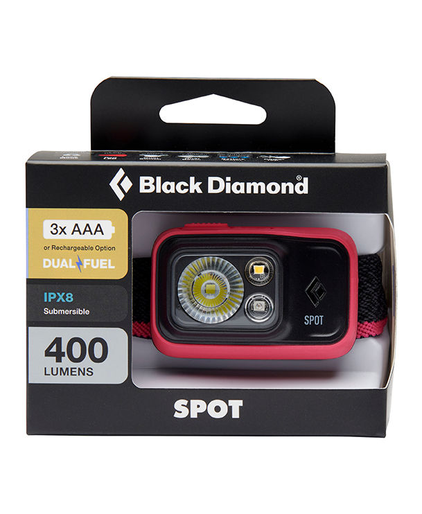 Black Diamond SPOT 400-R 頭燈 S22 (4色) 休閒/露營/登山/照明/停電 81BD620676