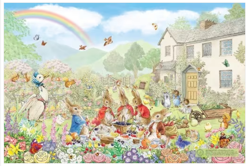 彼得兔-花園野餐