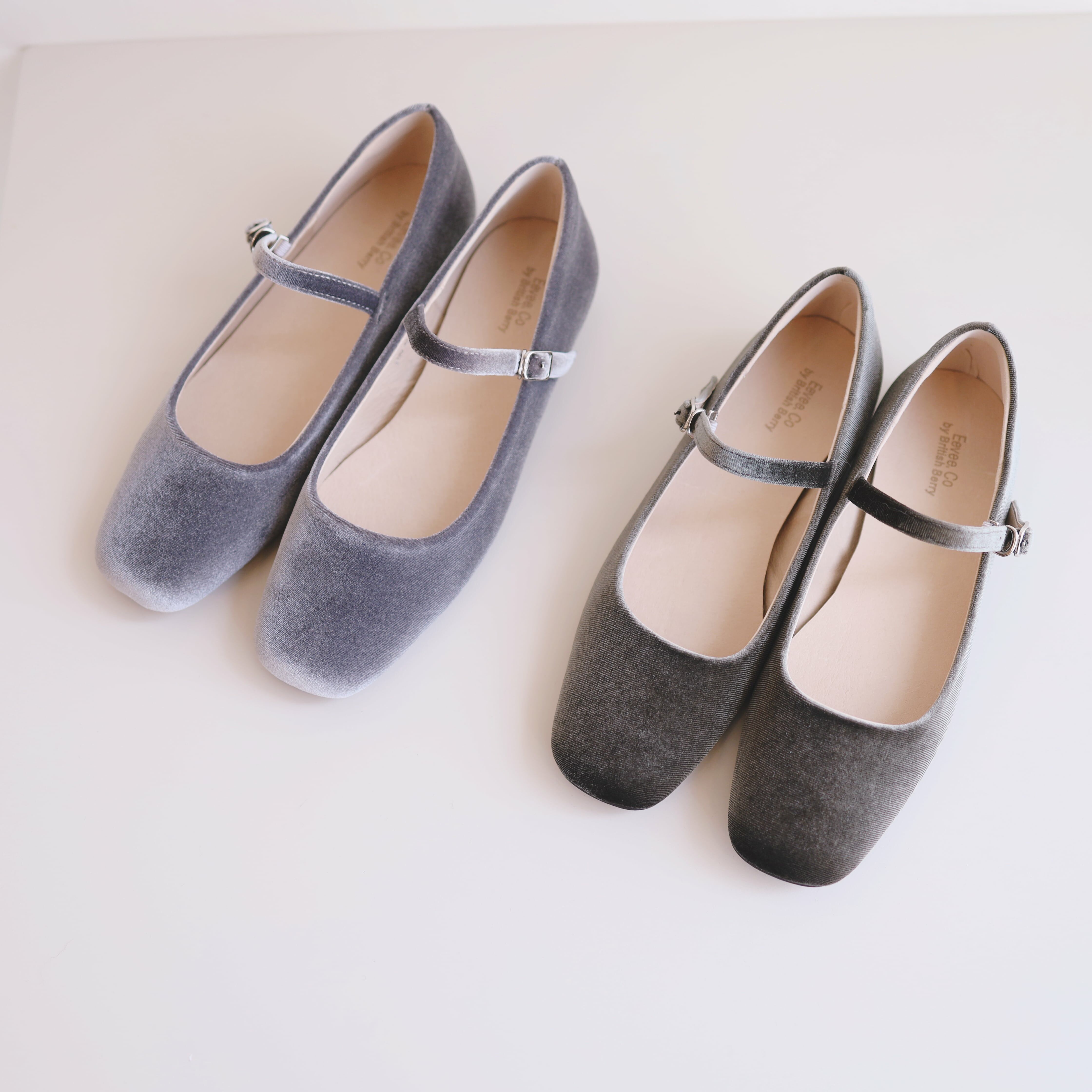 (預訂) SS2160 Inaya Velvet Mary-jane