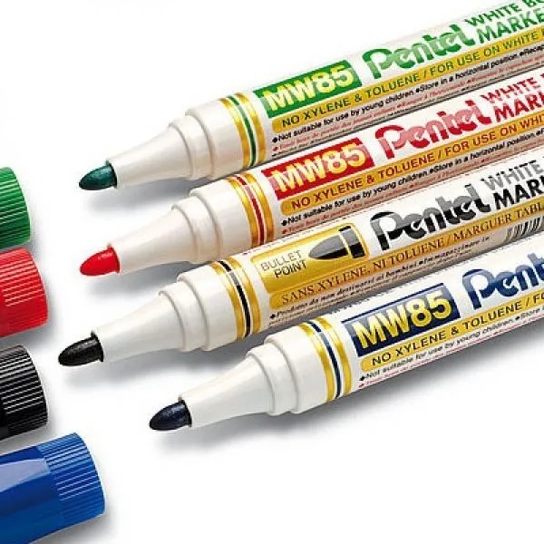 原盒優惠📦Pentel 膠桿白板筆(圓咀) #MW85