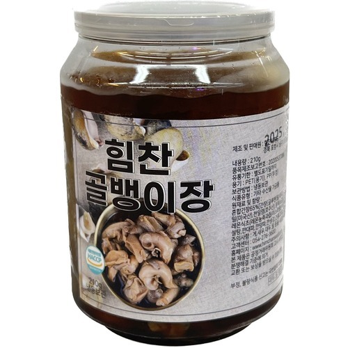 Korean Himchan’s Soy Sauce Cooked Conch Meat 210g